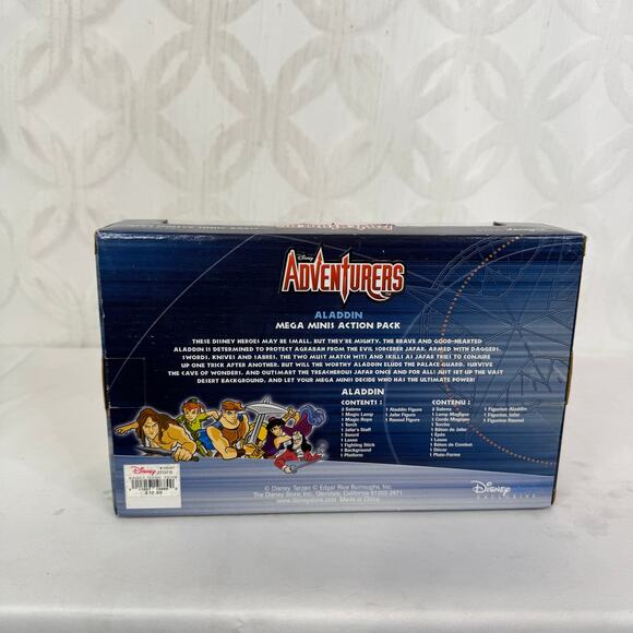 Disney Adventurers Aladdin Mega Minis Action Pack Set Store Jafar Rasoul - Picture 3 of 8